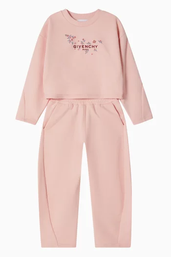 Elastic-waist Trousers in Fleece