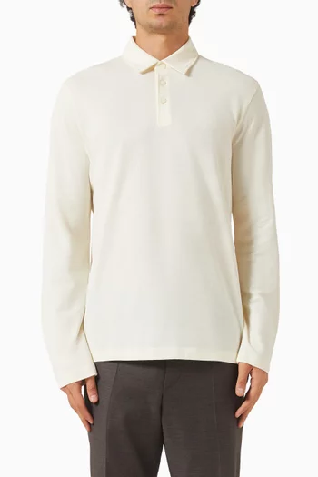 x Beckham Polo T-shirt in Cotton-silk