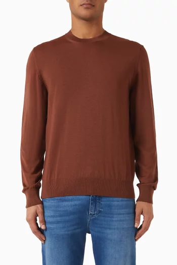 Knit Sweater in Merino Wool