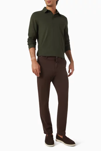 x Beckham Polo Shirt in Cotton Blend