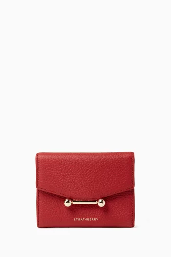 Mosaic Tri-fold Wallet in Leather