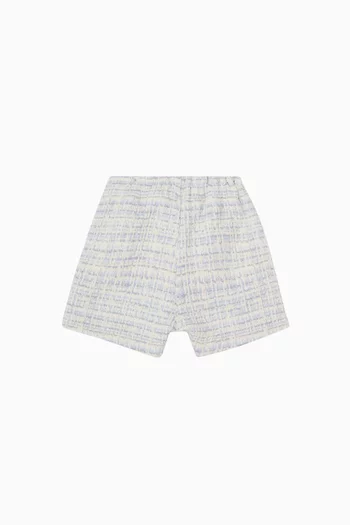 Check Shorts in Tweed