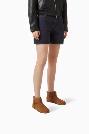 Classic Mini Deconstructed Boots in Suede