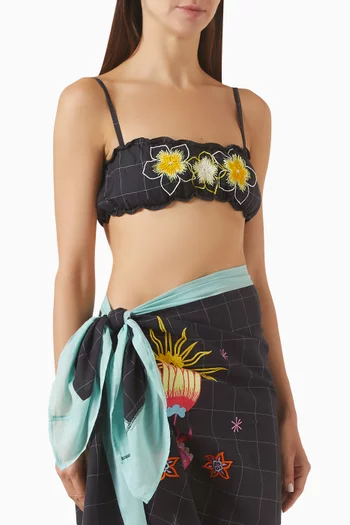Petal Bralette Top in Cotton