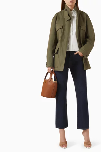 Sahara Oversized Utility Jacket in Cotton