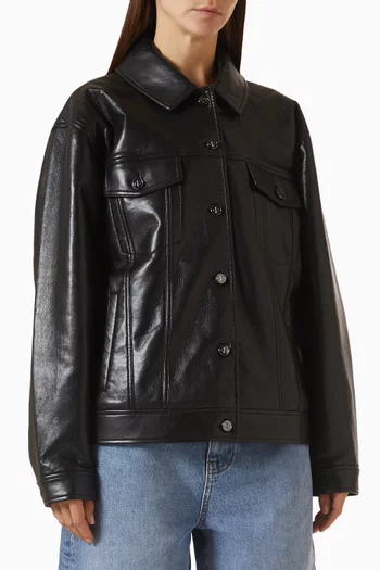 Rory Jacket in Recycled Leather