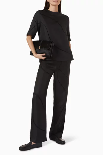 Remo Top in Silk-twill