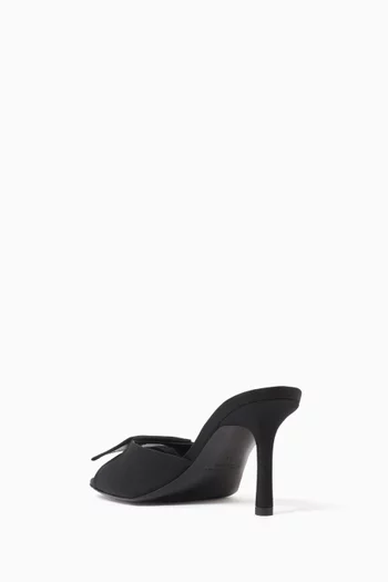 Tongue in Cheek 80 Mule Sandals in Silk