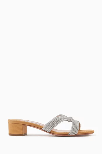 Crystal Muse 35 Sandals in Grosgrain
