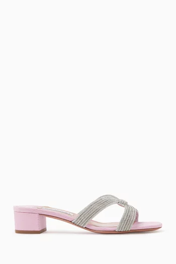 Crystal Muse 35 Sandals in Grosgrain