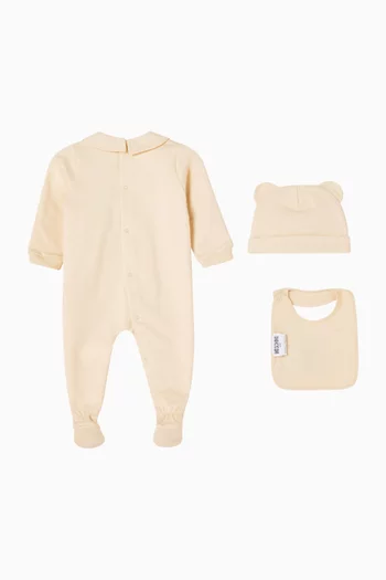 Teddy Bear Sleepsuit Gift Set