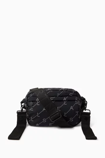 Diaper Dotted Logo Crossbody Bag