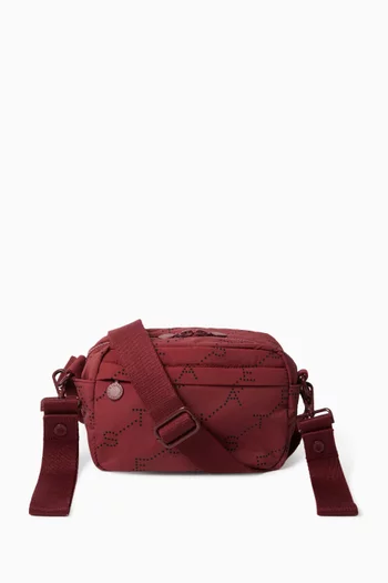 Diaper Dotted Logo Crossbody Bag