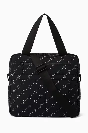 Logo Patterned Changing Bag