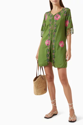 Paloma Beaded Co-ord Set in Cotton