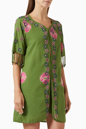 Paloma Beaded Co-ord Set in Cotton