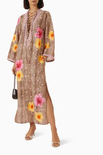 Hawaiian Classic Kaftan in Cotton