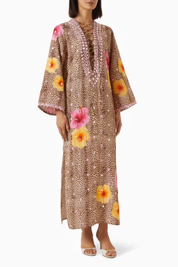 Hawaiian Classic Kaftan in Cotton