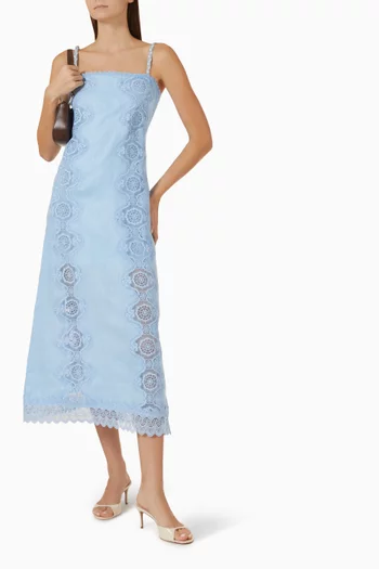 Rocio Maxi Dress in Cotton