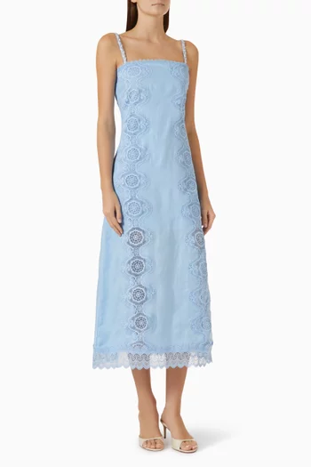 Rocio Maxi Dress in Cotton