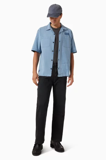 Patchwork Shirt in Cotton