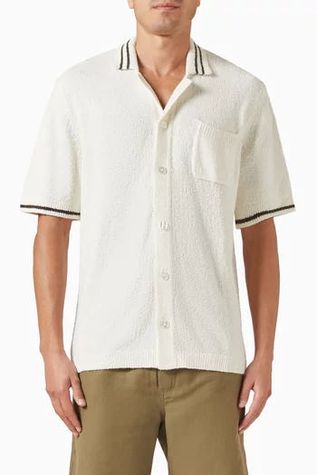 Sapedro Shirt in Terry-knit Cotton