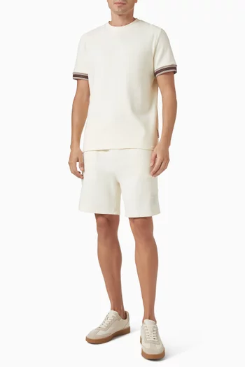 Core Minimal Shorts in Cotton-blend