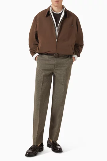 Blouson Jacket in Technical Fabric