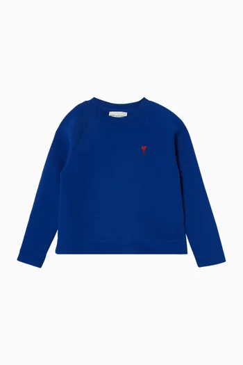 Ami de Coeur Crewneck Sweatshirt in Fleece