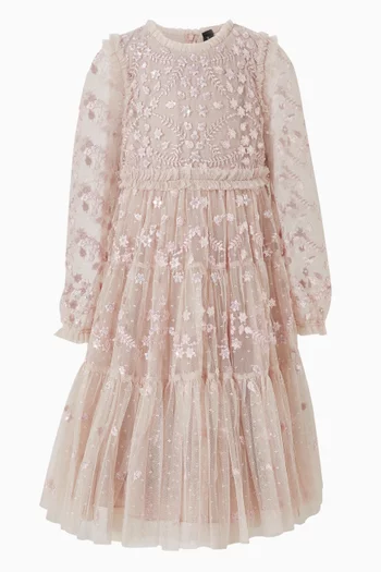 Sequin Bloom Dress