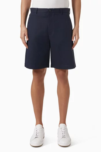 Straight-leg Chino Shorts in Cotton-blend