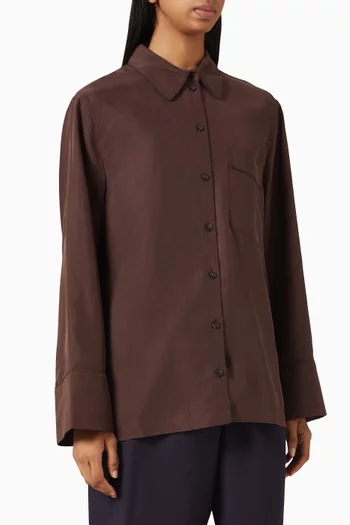 Button-up Shirt in Silk