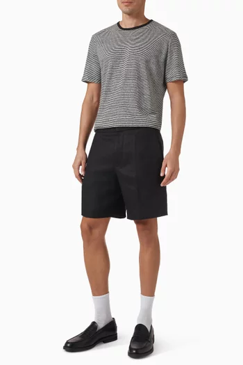 T-shirt in Linen-jersey