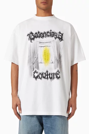 Salon de Couture Oversized T-shirt in Cotton