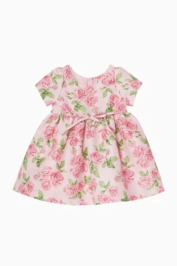 Rose Print Dress