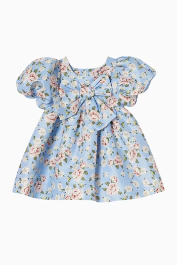 Floral Puff Sleeve Dress