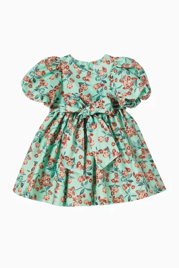 Floral-print Dress