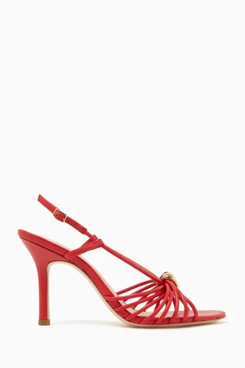Mareka 90 Slingback Sandals in Leather