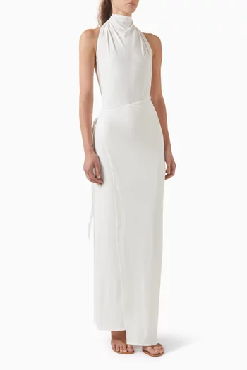 Mia Low-back Dress in Modal Jersey