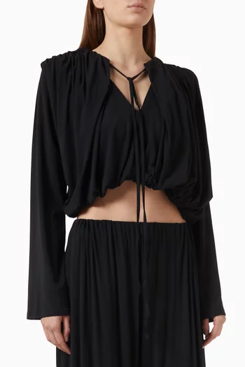 Olive Top in Modal Jersey