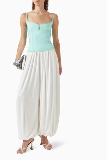 Marlo Contrast Top