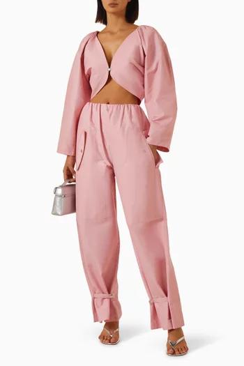 Daria Pants in Taffeta