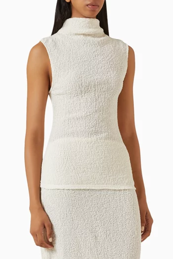Elemental Popcorn Top in Cotton