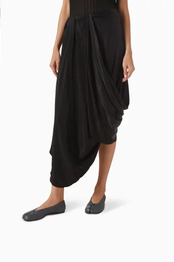 Tabi Ballerina Flats in Leather
