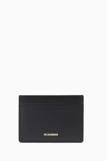 Curve Credit Card Holder in Calf Leather