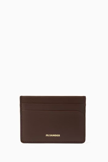 Curve Credit Card Holder in Calf Leather