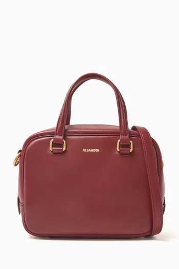 Small Vision Top-handle Bag in Leather