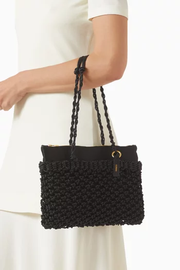 Tangle Crochet Shoulder Bag