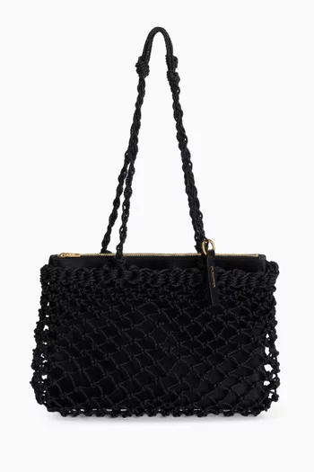 Tangle Crochet Shoulder Bag