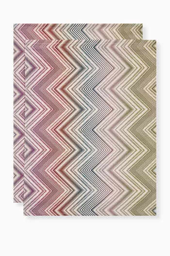 Placemats in Chevron, Set of 2